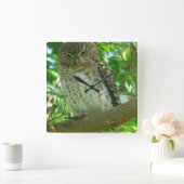 OWL VIERKANTE KLOK (Huis)