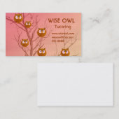 Owl Visitekaartjes (Voorkant / Achterkant)
