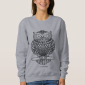 Owl (vivid) - Sweatshirt féminine (Devant)