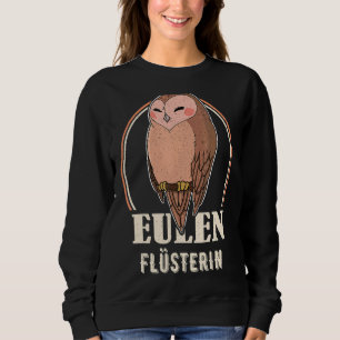 Owl vogelornitholoog bioloog Night Cu Trui