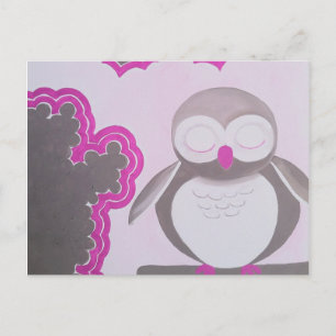 Owl voor Erica Briefkaart