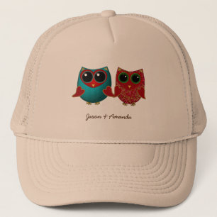 Owl vous aime-Truckers Casquette