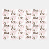 Owl Vous Aimez Toujours Envelopper Les Feuilles De (Devant 2)