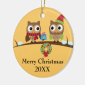 Owl Vrienden met Gift Ornament (Links)