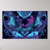Owl Vrouw van het Poster van de Kunst van Dawn (Voorkant)
