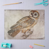Owl weefsel- of lospaginapapier tissuepapier (Craft)