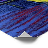 Owl Wizards Magic alchemy whimsical grappig poster (Hoek)