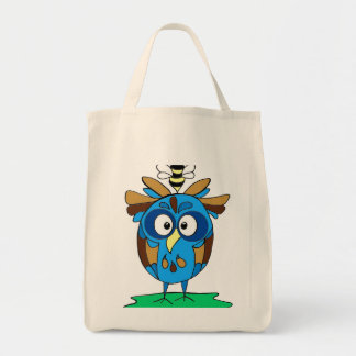 Owl Zap Tote Bag