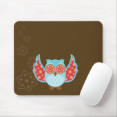 OwlBoheme Blu Mousepad Muismat (Met muis)