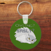 Owling serieus sleutelhanger (Voorkant)