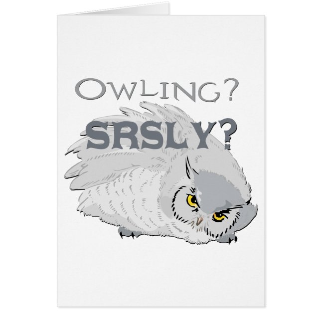 Owling Sérieusement (Devant)