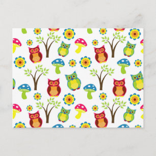 Owls Design Briefkaart