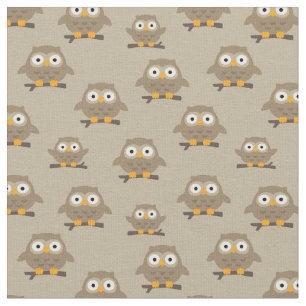Owls Fabric Stof