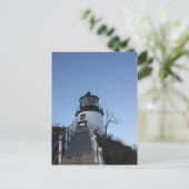 Owl's Head Lighthouse Briefkaart (Staand voorkant)