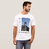 Owl's Head Lighthouse T-shirt (Voorkant volledig)