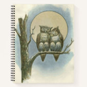  owls illustratie notitieboek (Voorkant)