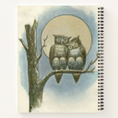  owls illustratie notitieboek (Achterkant)