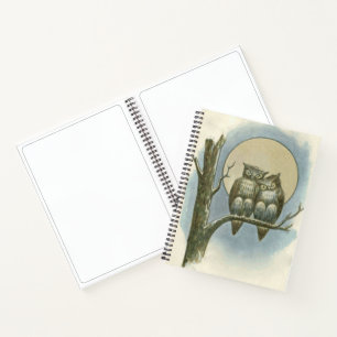owls illustratie notitieboek