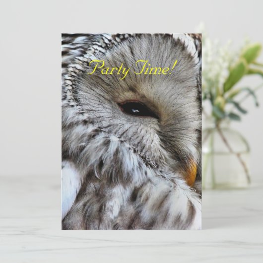 OWLS-INVITATIE (Staand voorkant)