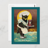 Owl's Magic Yeast Briefkaart (Voorkant / Achterkant)