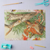 OWLS ONDER DALLEN IN WOODLAND TISSUEPAPIER (Craft)