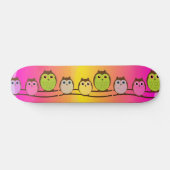Owls Skateboard (Horizontaal)