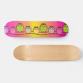 Owls Skateboard (Horizontaal)