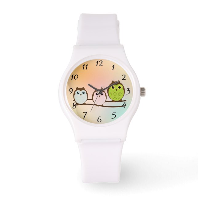 Owls Watch Horloge (Voorkant)
