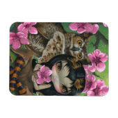"Owlyn au printemps" Flex Magnet (Horizontal)