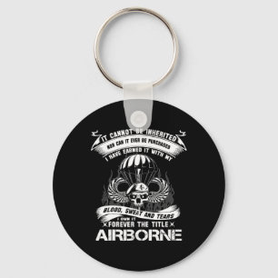 Own-it Forever De titel Airborne Army Ranger Vete Sleutelhanger