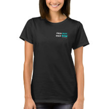 Own Your Own Mind™ Dames Zwarte T-shirt