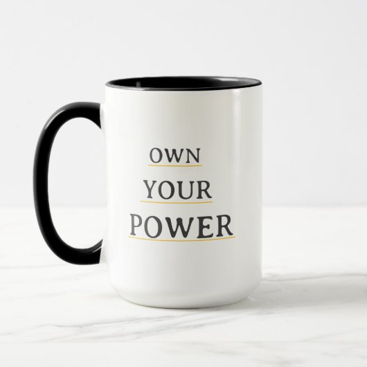 Own Your Power Minimal Typography | Motivational Q Mok (Links)