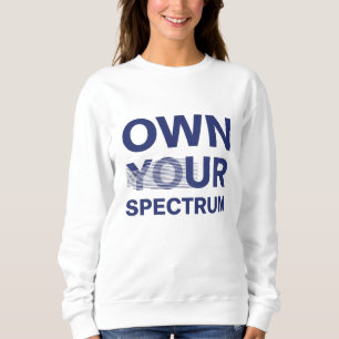 Own Your Spectrum – Autismebewustheidsmaand Blauw Trui