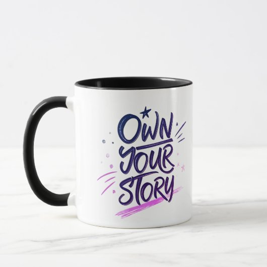 Own Your Story Modern Artistic Motivational Quote Mok (Links)