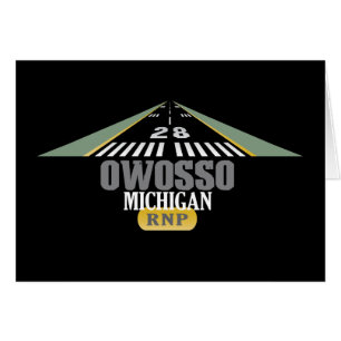 Owosso MI - Vliegveld Runway
