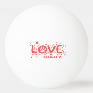 OWRAssist Love Redt Pingpongballen