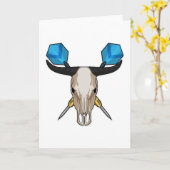 Ox in Darts met Dart Kaart (Gele Bloem)