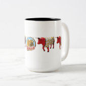 "Ox in Pajamas" 15 oz mok (Voorkant rechts)