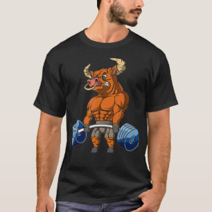 OX Opheffen Gewichtheffen Deadlift Fitness Gym T-shirt