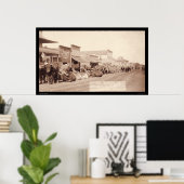 Ox Teams in Sturgis Dakota Territory SD 1887 Poster (Thuiskantoor)