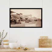 Ox Teams in Sturgis Dakota Territory SD 1887 Poster (Keuken)