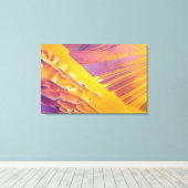 Oxaalzuurkristallen Canvas Afdruk (Insitu (Houten vloer))