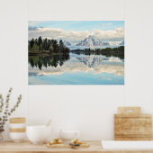 Oxboogbochtreflectie Poster (Keuken)