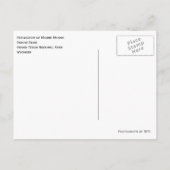 Oxbow Bend, Mount Moran Reflection Grand Teton NP Briefkaart (Achterkant)