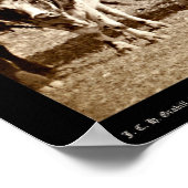 Oxen Freighting in the Black Hills SD 1887 Poster (Hoek)