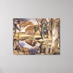 Oxenbridge Pond (1927-28) Canvas Afdruk