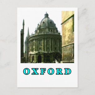 Oxford 1986 snapshot 143 Cyaan Het MUSEUM Zazzle G Briefkaart
