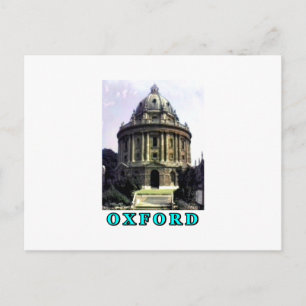 Oxford 1986 snapshot 198 Cyaan Het MUSEUM Zazzle G Briefkaart