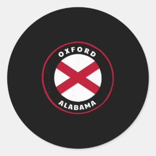 Oxford Alama Al Staatsvlag Dge Vakantie Ronde Sticker