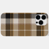 Oxford Black en Tan Plaid Case-Mate iPhone Case (Achterkant (horizontaal))